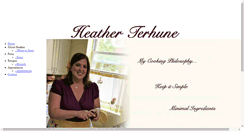 Desktop Screenshot of heatherterhune.com